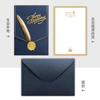День рождения [Spot] Blue Card+конверт