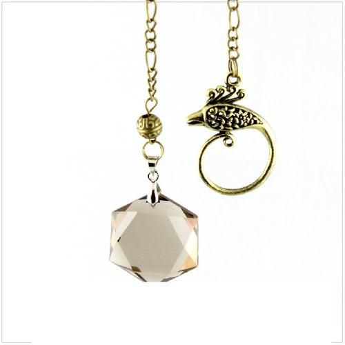 Кристалл натурального чая большая спутниковая биография+подвеска для сети духов
