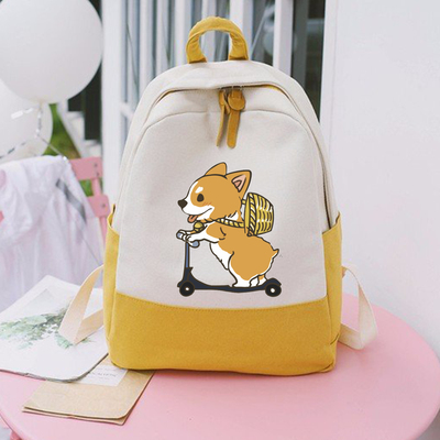 taobao agent Japanese cute one-shoulder bag, card holder, fresh cloth book, school bag