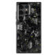 Crushed Carbon Fiber Blue Sparkle Metal iPhone Case for iPhone 17, 16, 15, 14 and 13