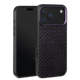 Carbon Fiber Diagonal Weave Metal iPhone Case for iPhone 18 – 12, iPhone Air