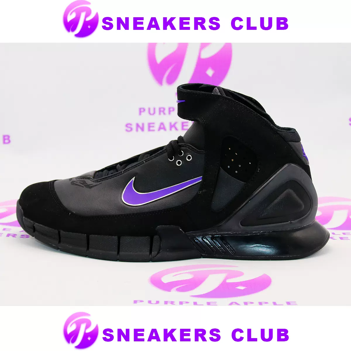 Nike Air Zoom Huarache 2K5 OG 黑紫配色科比复刻310850-051-Taobao