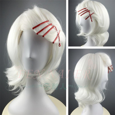 taobao agent Fenneer Tokyo Gongzi Kono Konaki Takashi Cos wig pure white cosplay fake hair