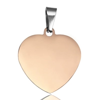 Сердце в форме розового золота пусто без слов