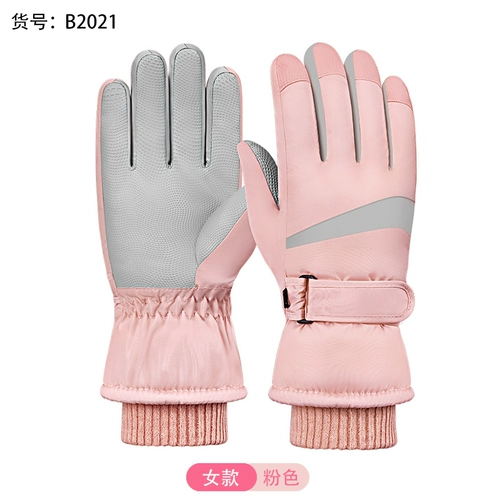 Зимние удерживающие тепло нескользящие лыжные перчатки подходит для мужчин и женщин