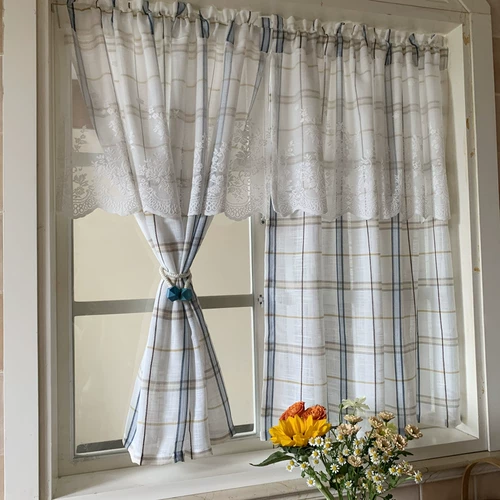 Ткань, японская брендовая корейская штора, в американском стиле, из хлопка и льна