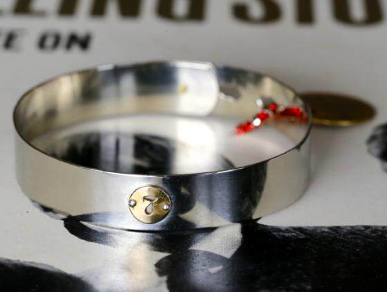 Японский прямая почтовая рассылка amp japan твердый цифровой 7 -дневной рудиной океан серебро браслет  8AM-167