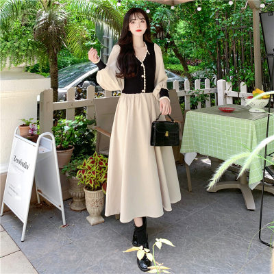 taobao agent Demi-season design set, dress, plus size, trend of season