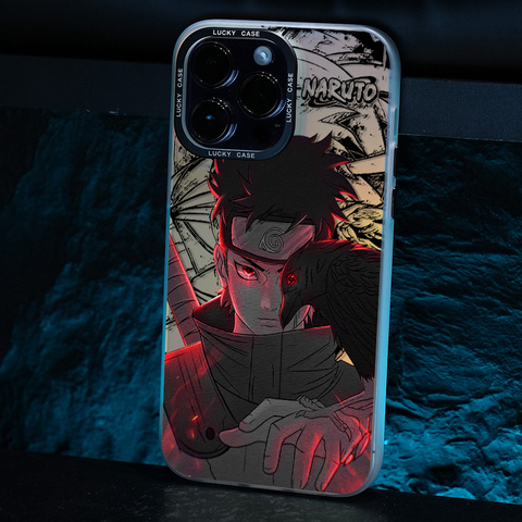 Anime Laser Gradient Naruto Plus/Pro/Max – 16, 15, 14, 13, 12, 11 iPhone Case