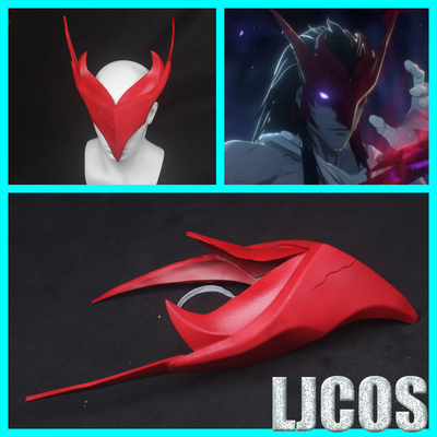 taobao agent [LJCOS] League of Legends LOL soul Lianhua Yongen mask COSPLAY prop