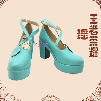 taobao agent The wish of the king's glory, the wish of the mirror mirror Yao Yao cosplay shoes game shoes cos shoes custom customization