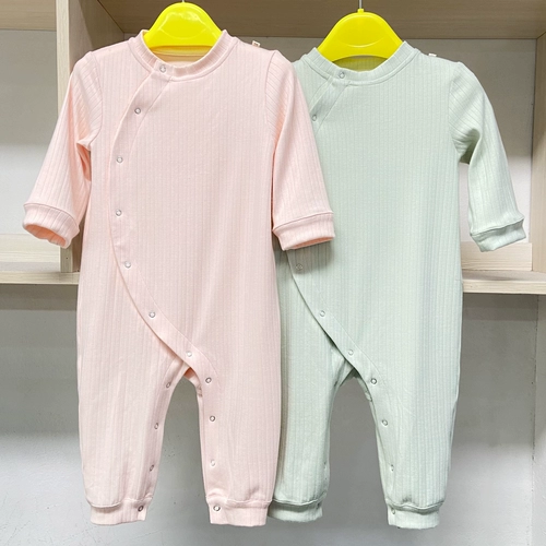 Детское термобелье, хлопковый базовый комплект, удерживающая тепло зимняя пижама, осеннее