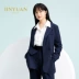 Jin Yuan Không thường xuyên Hem Blazer Thiết kế Sense Khí chất Váy mỏng hàng đầu 2020 Phụ nữ mùa xuân D201107 - Business Suit Business Suit