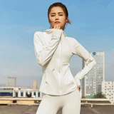 Куртка для спортзала, лонгслив, спортивный костюм с капюшоном с молнией для отдыха, для бега