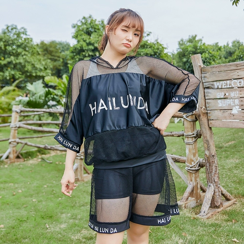 Купальник для школьников, большой размер, 2020 года, по фигуре, свободный крой