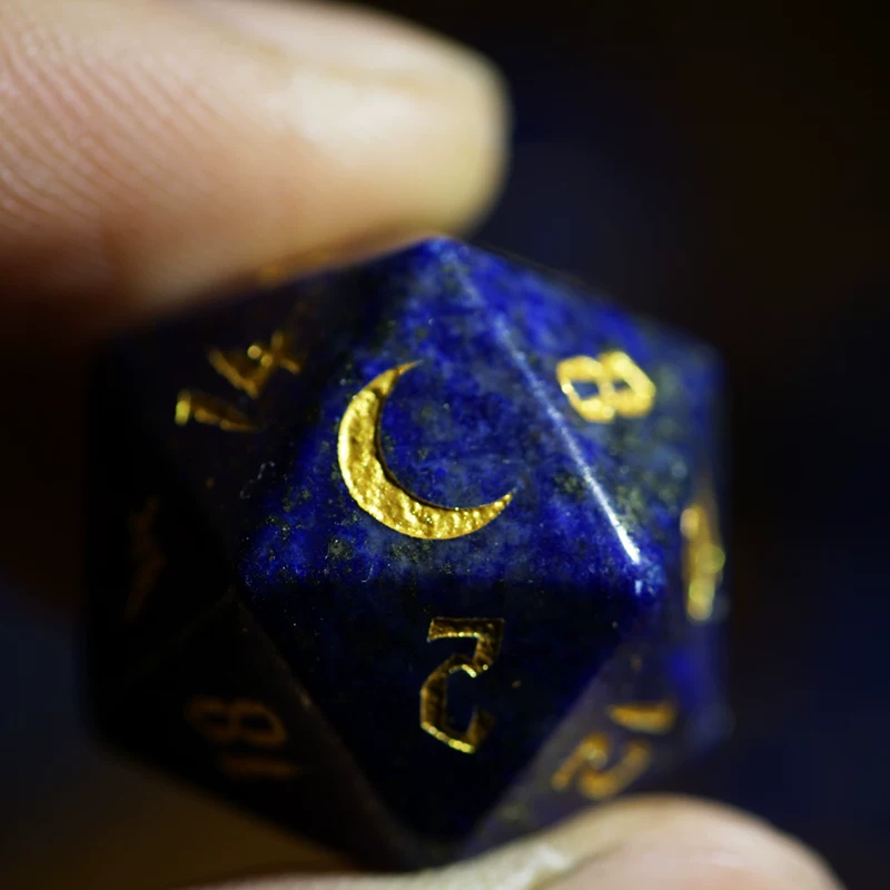Калейдоскоп камней Lushim TRPG Игральные кости COC Running Troupe Dice DND Board Dragon and Dungeon Kuusu 20 Нюдлы (Noodles) Dice