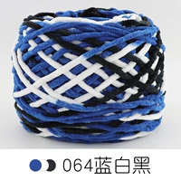 064 синий и белый черный раздел