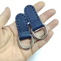 Синий, кожаный, серебряный, 4.5mm