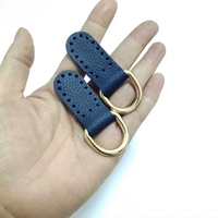 Синий, кожаный, 4.5mm