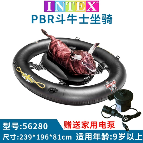 INTEX Водный плавательный круг для взрослых, надувная игрушка, фламинго, увеличенная толщина, единорог
