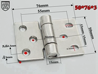 50mm, 76mm, 3mm