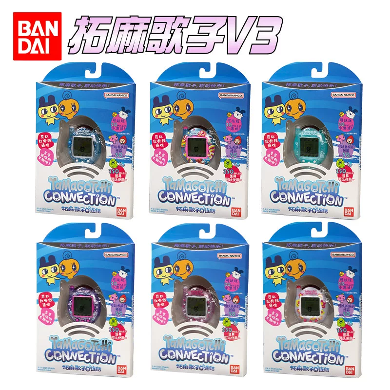 Genuine Tamagotchi от Bandai электронное питомцевое устройство версии связи онлайн интерактивная игрушка
