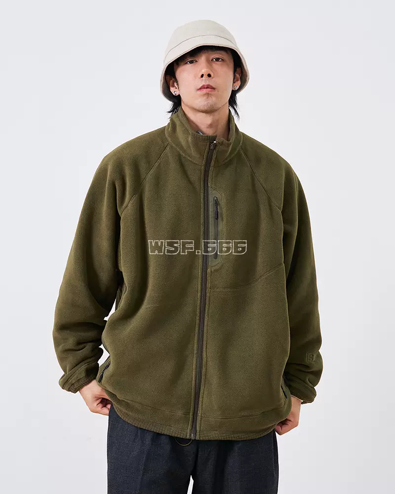 贅沢 RETRO SSZ BEAMS 21AW MIL XL フリース FLEECE ブルゾン 