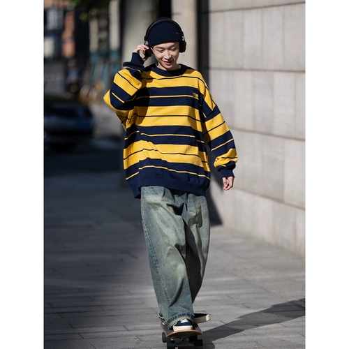 BELLKENIDEA Рабочие джинсы, свободный прямой крой