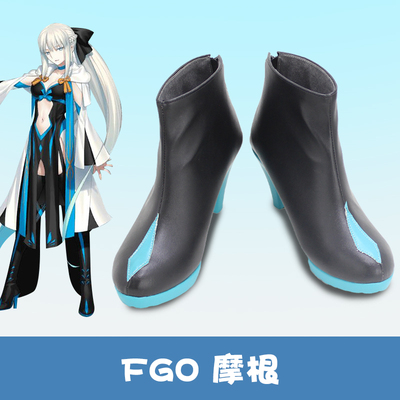 taobao agent F1351 Fate Grand Order FGO Morgan COSPLAY shoes to draw short models