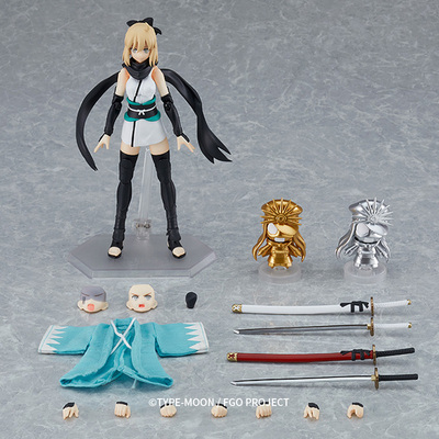 taobao agent [Spot GSC] Figma Saber/Okitama General Division/Lingji Zai Ver. Anime peripheral
