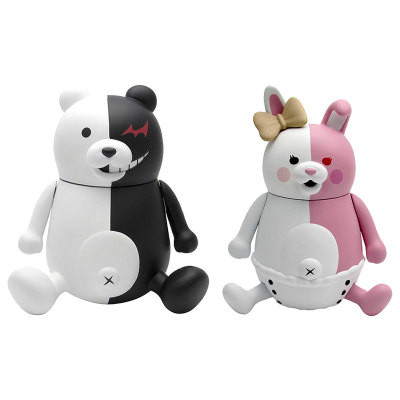 taobao agent [Spot GSC] Soft Vinyl Figure Pills Broken Black and White Beauty/Black and White Bear Hand Model