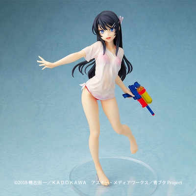 taobao agent [Spot GSC] Chara-Ani1/7 Sakura Island Mai Mai Water Gun Dating Ver. Hand model toy