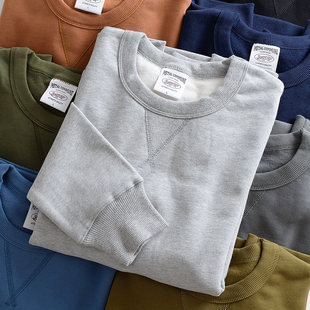 Тяжеловес толстая осень зима Перегружен люди хлопок круглый вырез свитер свободный толстый твердый движение комплектов одежды голова пальто