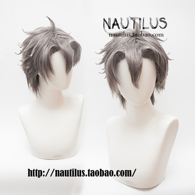 taobao agent Handmade renovation of sword god domain sequence dispute eiji dark gray cosplay wig