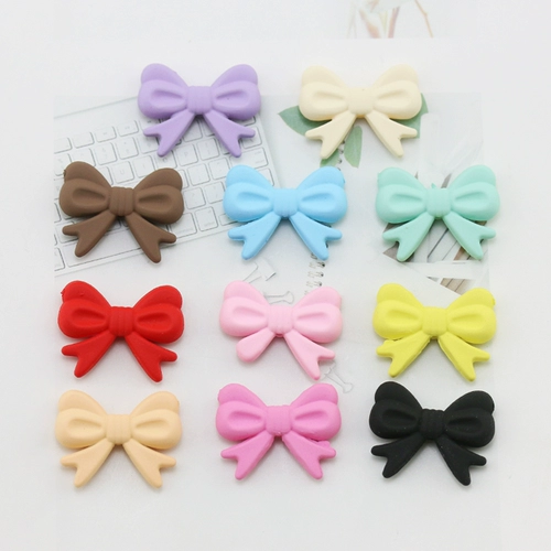 Аксессуар, аксессуары, акриловый ластик, галстук-бабочка с бантиком, бусины, 5 шт, «сделай сам»