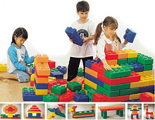 幼儿园 早教亲子园大型积木 塑料拼搭积木 欢乐大积木 儿童玩具