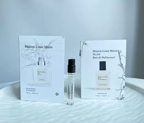 Усовершенствованный Вуди Аромат!Maison Louis Marie Louis Mary Perfume Moil № 4/12 Тестовая трубка