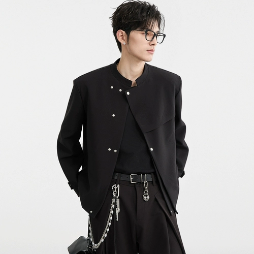 Дизайнерская весенняя трендовая куртка, тренд сезона, в корейском стиле, китайский стиль