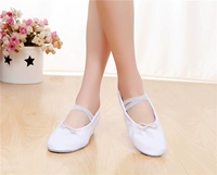 Высококачественная обувь для учителей белого цвета.