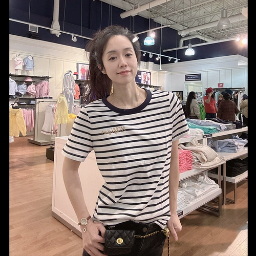 Tommy hilfiger, хлопковая футболка с коротким рукавом, оверсайз, с вышивкой, с печатью вашего логотипа