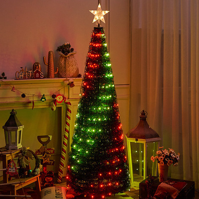 taobao agent Christmas Creative Christmas Tree Lantern Folding Expansion Storage Colorful Dynamic Model Change Remote Christmas Tree
