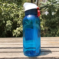 Синий 0,5 л соломкой