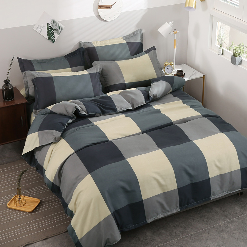 纯棉被套100全棉被罩150x200x230被单人学生宿舍单人被套床上用品