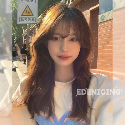 taobao agent Wig female long hair net red daily anchor Lolita summer sweet new natural jk full head wig