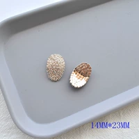 Ellipse-Arch Strinestone Buckle 1 3#