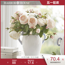 Harbor House Американская трехгранная эмуляция Розы Гостиная Спальня Цветы Домашние украшения