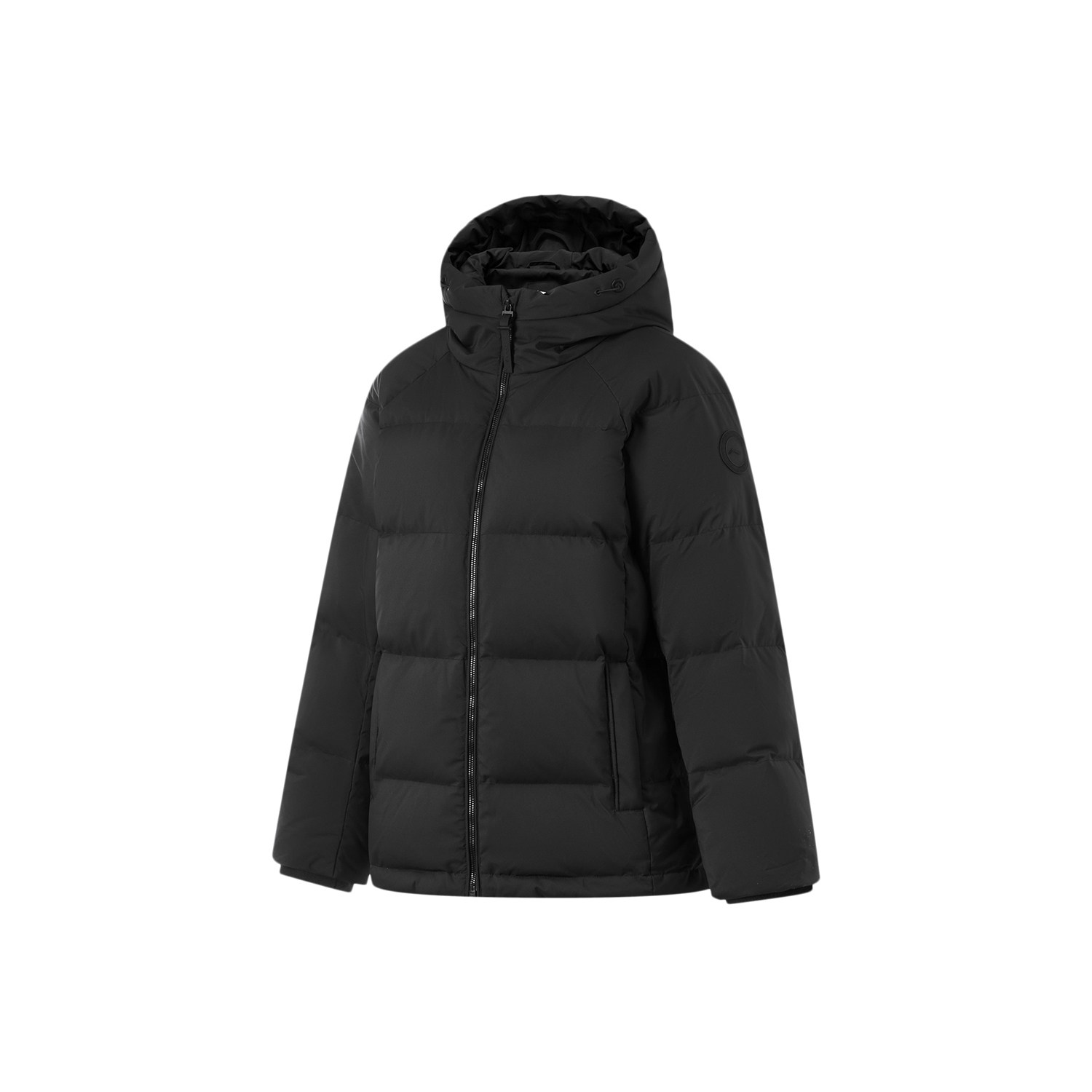 李宁羽绒服女士冬季官方新款加厚衣服短款女装连帽上衣女运动外套