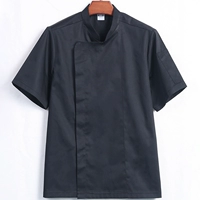 Черный топ с короткими рукавами