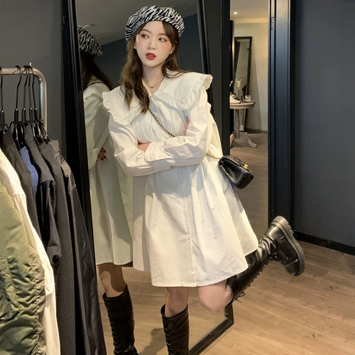 Весенняя дизайнерская кукла, лонгслив, универсальная рубашка, в корейском стиле, подходит для подростков, тренд сезона, оверсайз