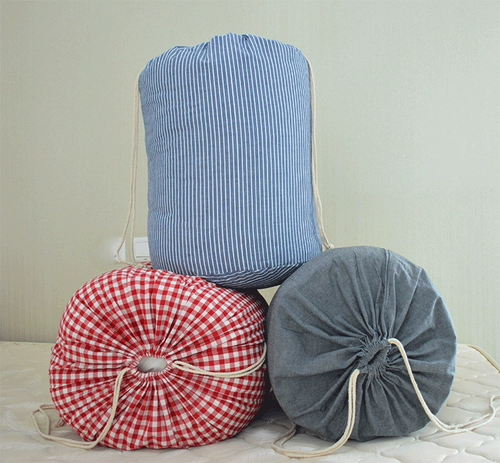 Хлопковое одеяло, японская сумка для хранения, пакет, пылезащитная детская вместительная и большая система хранения